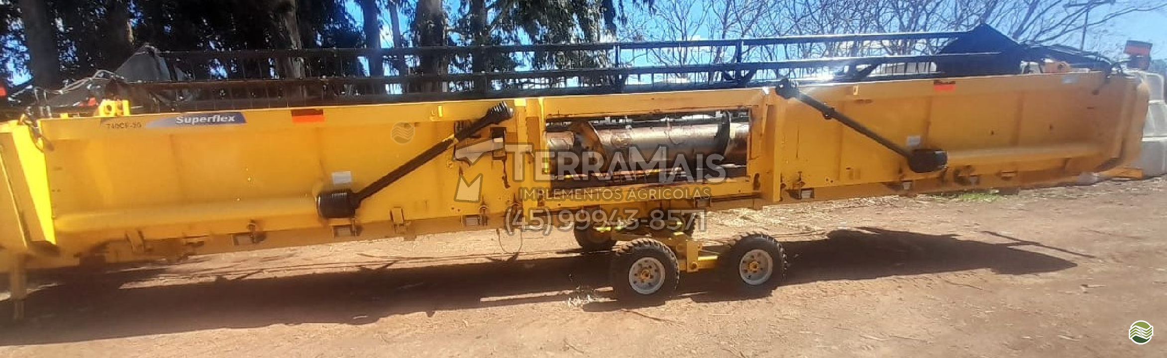 PLATAFORMA COLHEITADEIRA NEW HOLLAND SOJA Terra Mais Implementos Agrícolas TOLEDO PARANÁ PR